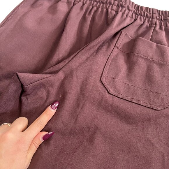 Y-3 Yohji Yamamoto Adidas Mens Crop Straight Leg Sweatpants Brown S Streetwear - Picture 9 of 9